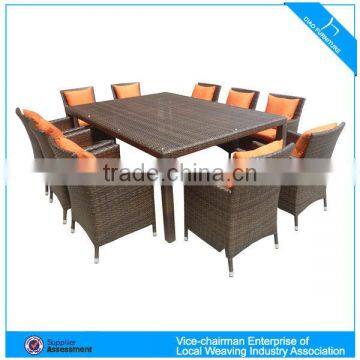 Garden Rattan Furniture 10 Seater Outdoor Dining Set