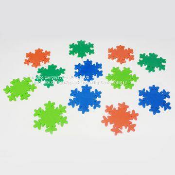 Snowflakes foam sticker assortment