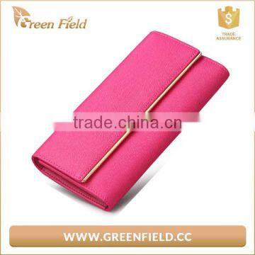 woman wallet leather wallet top grain bifold style woman rfid wallet leather