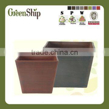 Decorative Garden Large Planter From Greenship/ 10 years lifetime/ lightweight/ UV protection/ eco-friendly