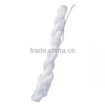 Polyester Jewelry White 1mm Necklace Thread Cord