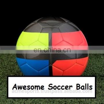Promotional soccer balls - new design in 4 color soccer balls - custom footballs - American balls