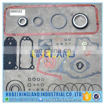 High quality new diesel engine parts ISCe lower gasket set kit 3800343
