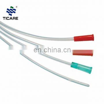 Standard Size Ch6 Ch24 Disposable Lubricated Urethral Nelaton Catheter for Women