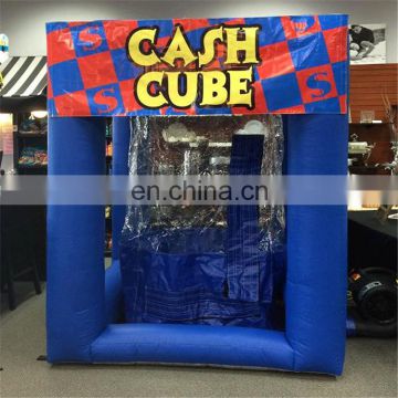 Top Selling Inflatable Cash Machine/Inflatable Money Booth for promotion
