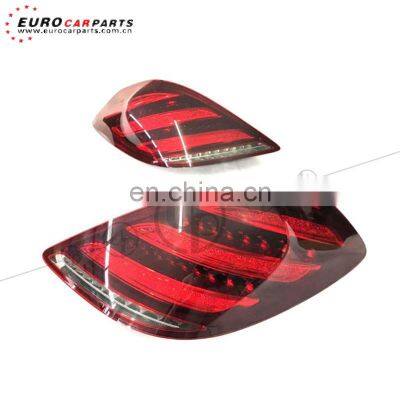 W222 old to new style tail light for S class accessories of vehicles after 2014 year W222 car parts tail light  S63