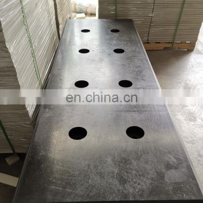 uv-resistant uhmwpe marine facing pads marine wall or dock bumper boards for harbor side and ship protection pads