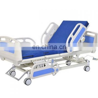 Factory Price medical equipment Nursing bed multi-function electric hospital bed with 8cm mattress