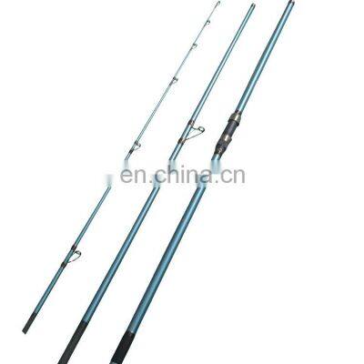 in stock 4.2M Carbon  surf casting fishing rod Solid Blank Spinning Boat Sea Fishing Rods