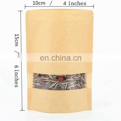 Eco Friendly Custom Recycle Biodegradable Kraft Paper Coffee Packaging Stand up Compostable Pouch Bag with valve