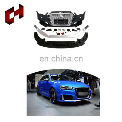 CH New Design Perfect Fitment Exhaust Tips Wheel Eyebrow Brake Turn Signal Full Bodykit For Audi A3 2014-2016 To Rs3