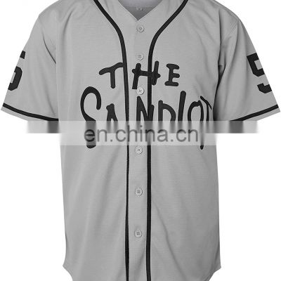 Team Baseball Jersey men shirt Custom print baseball uniform Sublimation Baseball Jersey For Sale
