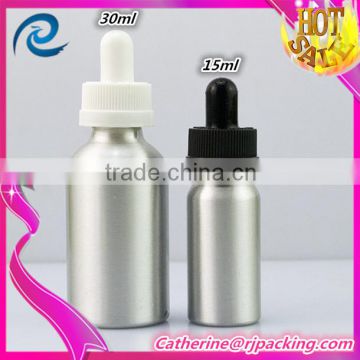 30ml aluminum metal dropper bottle for e liquid