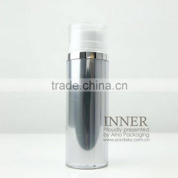 Skincare packaging acrylic cleanser pump face serum bottle