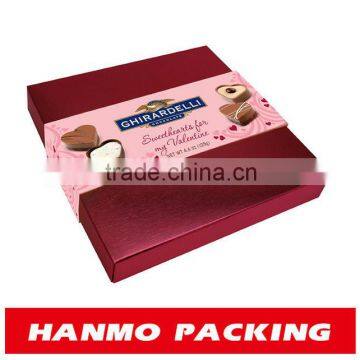 decorative wedding gift box paper box for chocolate customized