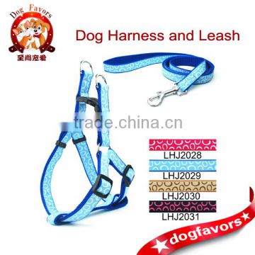 Harness for Dog, Green Eco-Friendly Waterproof Nylon Dog Leashes for Training