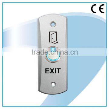 Blue LED door release push button