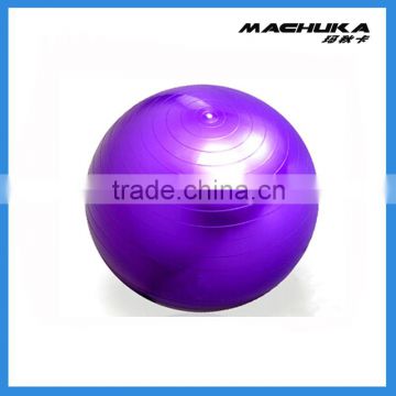 MACHUKA Exercise Ball for Balance,Yoga Ball,Fitness Ball: Yellow, 18"22"26" Diameter
