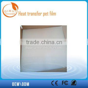 75micron cold peeling matte heat transfer film for screen printing