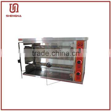 High quality stainless steel gas 3 rods rotisserie