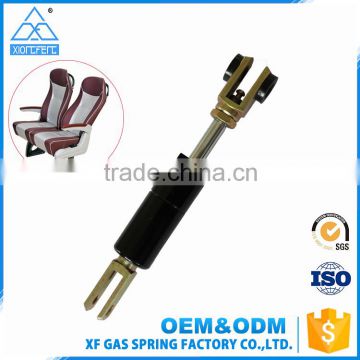 Bus backrest seat controllable gas spring
