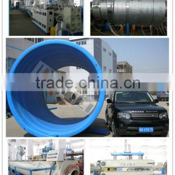 Plastic HDPE Hollow-wall Winding Pipe Making Machine SKRG-2200