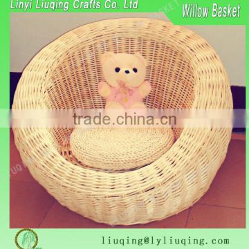 wicker willow single sofa for home furniture