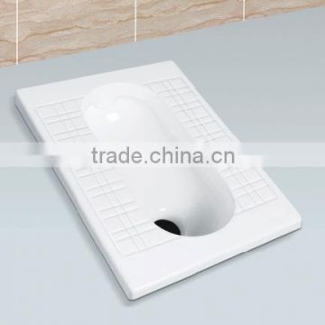 Bathroom ceramic squatting pan,Sanitary ware bathroom squatting pan