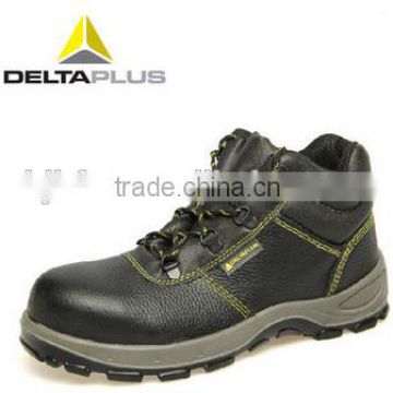 Deltaplus buffalo leather Panoshock high-cut anti-static safety shoes