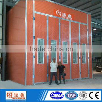 QX3000 CE Approved Customized Truck Spray Booth with Infrared Lamps Heating System