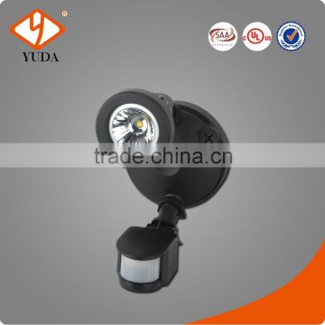 14w AC 100-240v security lamp popular in USA pir detector motion sensor wall mounted led light