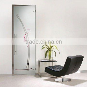 modern glass swing door