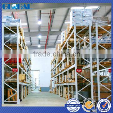 Warehouse storage system of pallet racks/50mm pitch storage racks