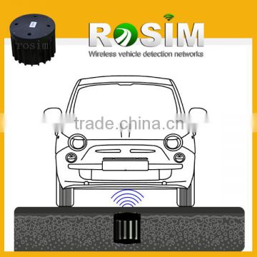 Rosim wireless car presence detection magnetometer for traffic vehicle counting system