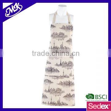 BSCI audit 100% cotton long kitchen apron