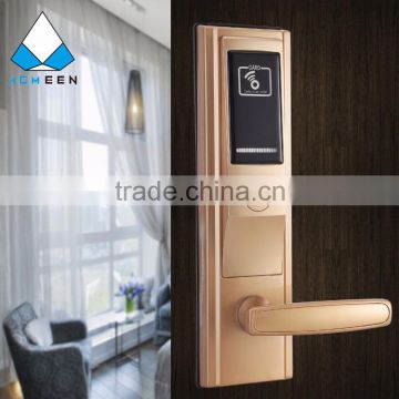 hotel smart key card door lock