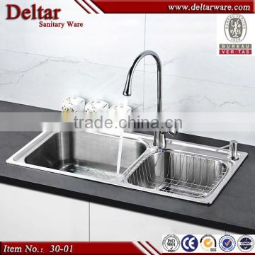 Double 304 Stainless Steel Kitchen Bar Sink