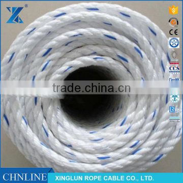 3 Strands Plastic PP Twisted Packing Rope 10MM