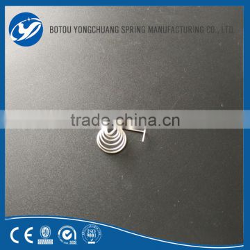 Factory direct sale Conical stainless steel battery spring made in China