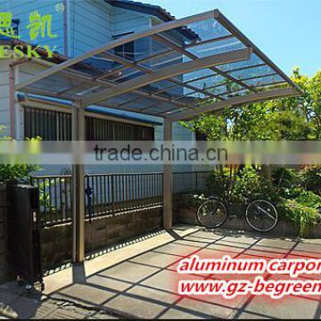 all season steel structure shed aluminum car packing canopy ,canopy car porch
