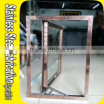 Customed Stainless Steel Price of Window Gril Frame Design