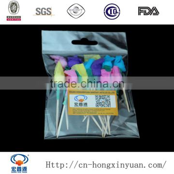 High Quality Disposable Wooden Toothpick Flag FDA