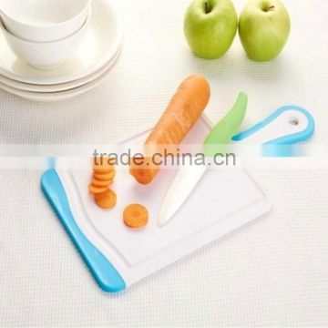 High Quality Antibacterial Plastic Cutting Board with handle