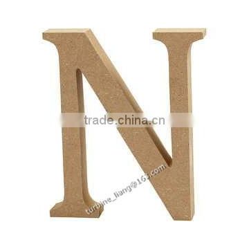 wooden MDF Letter "N" alphabet letter