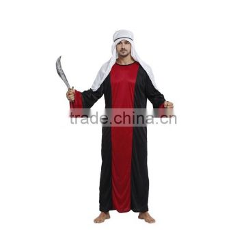 Halloween cosplay costume adult men dance clothes Arab king clothes