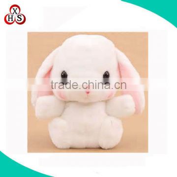 best made cuddly stuffed plush white rabbit toy