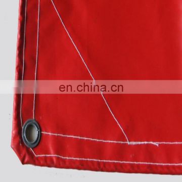 Red 10M X 10M PVC tarpaulin for carport
