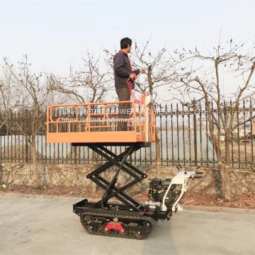Crawler Orchard Pruning and Picking Lifting Platform Vehicle