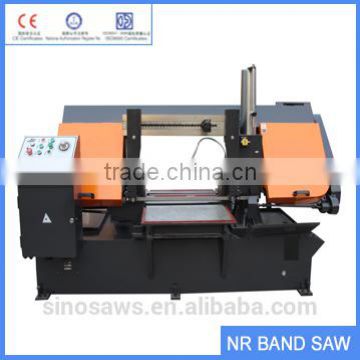 Automatic cutter double-column metal straight cutting band saw pulleys