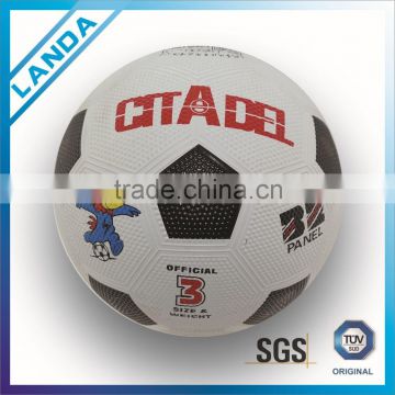 small rubber soccer ball size 3